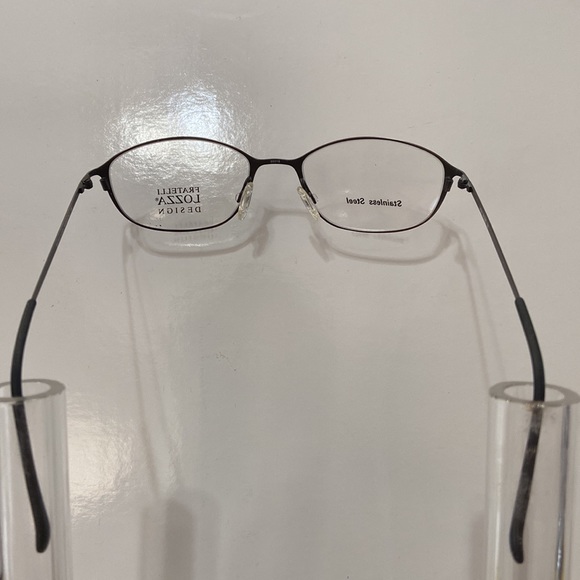 Fratelli Lozza Stainless Steel Women’s Eyeglasses - Bronze (mod. Laser) - Picture 4 of 4